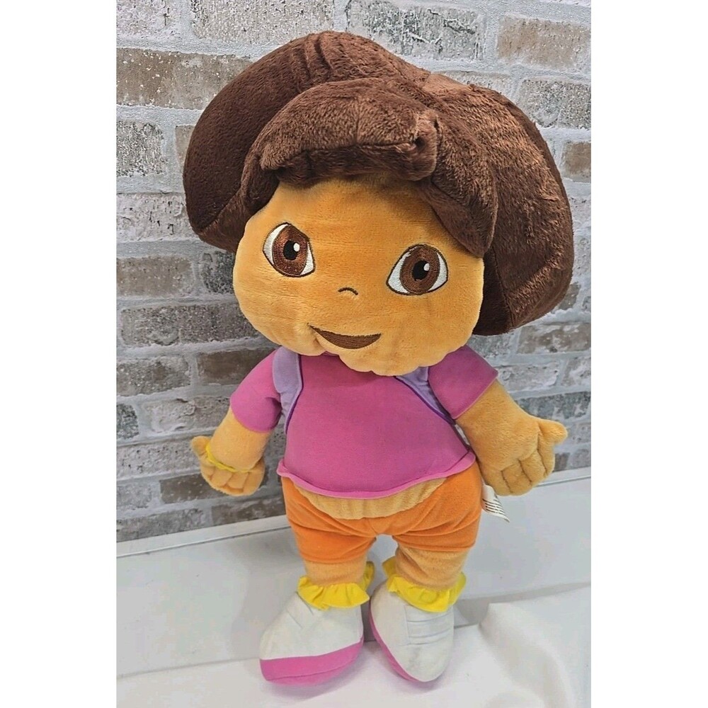 Large DORA the EXPLORER plush Nickelodeon  Nanco 2002 Viacom Backpack**READ***